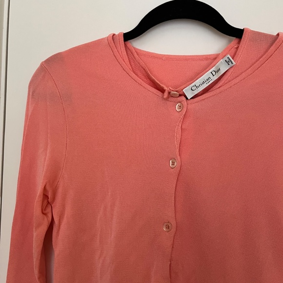 Christian Dior Pink Cardigan Set - Picture 3 of 8